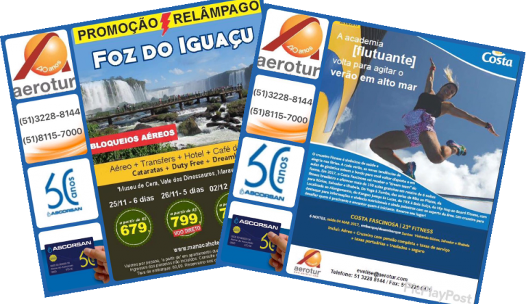 Ascorsan contrata Aerotur para você ter melhores opções de turismo
