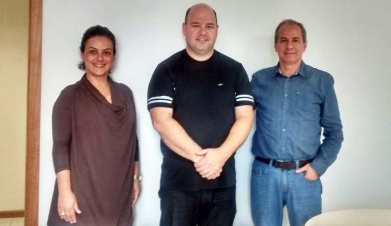 Reunião com vice-prefeito de Imbé