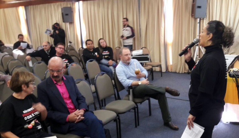 Ascorsan participa de encontro dos Delegados Sindicais